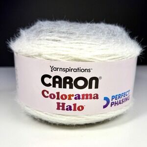 Yarnspirations Caron Colorama Halo Yarn Graphite Frost 8.0 oz #5 Bulky NEW